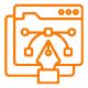 Website Design Building Icon 